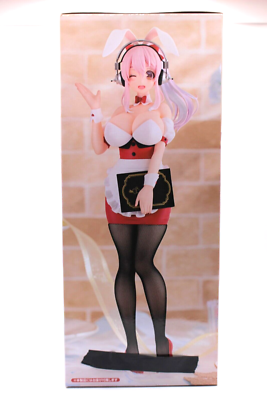 SUPER SONICO BiCute Bunnies フィギュア 2体セット Super Sonico BiCute Bunnies Figure Waitress Ver. FuRyu 11.02in