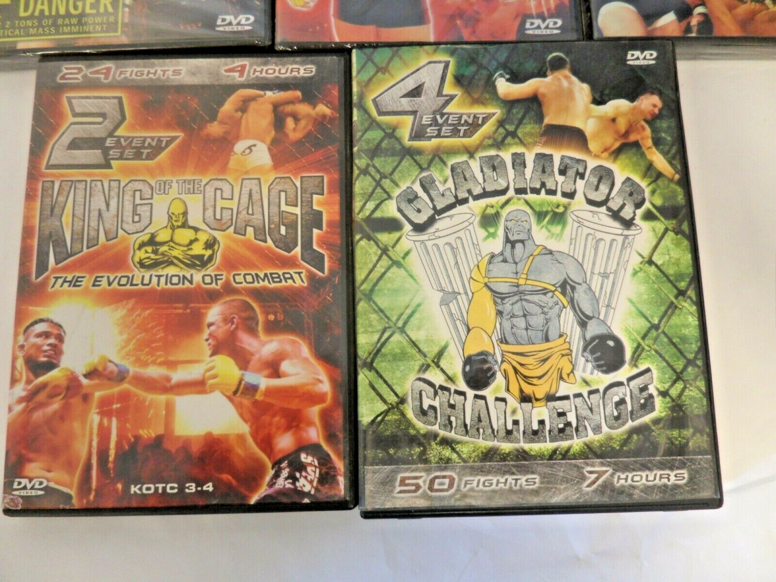 NEW  King Of The Cage: Revolution/CRITICAL MASS/THE EVO COMBAT/SHOWTIME READ ITE