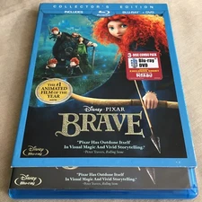 Disney Pixar: Brave (Blu-ray & DVD 2012 Collector 3-Disc Set + Slipcover) Merida