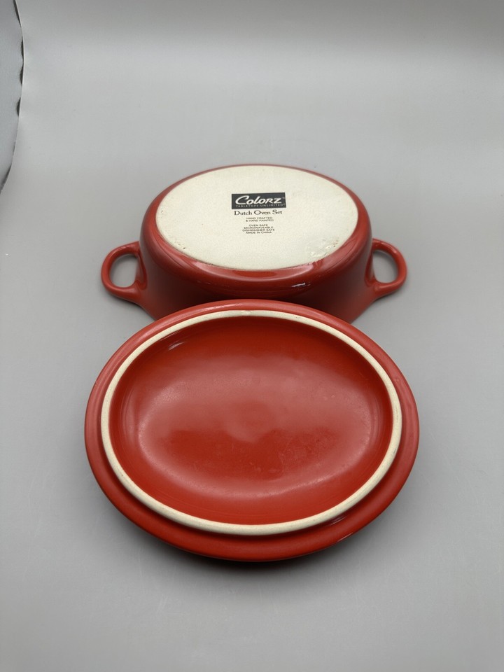 Colorz Tabletop Unlimited Mini Dutch Oven Casserole Dish Red eBay