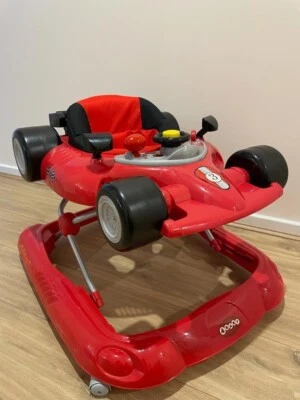 4baby racing car walker red