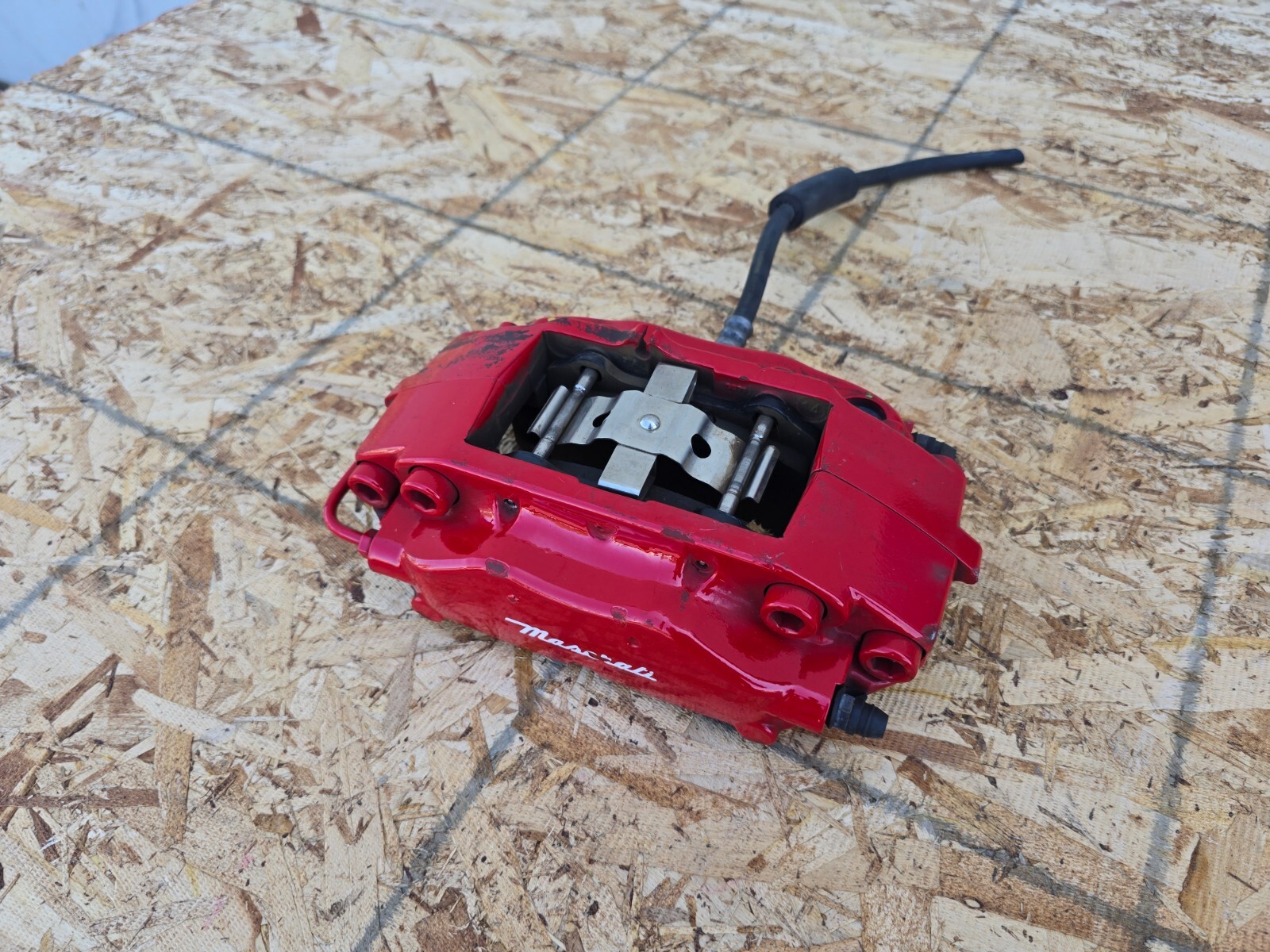 REAR RIGHT SIDE BRAKE CALIPER BREMBO OEM 36k 08-19 MASERATI GRANTURISMO M145