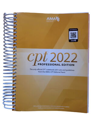 CPT Professional 2022 and CPT Quickref App Bundle by AMA 2021