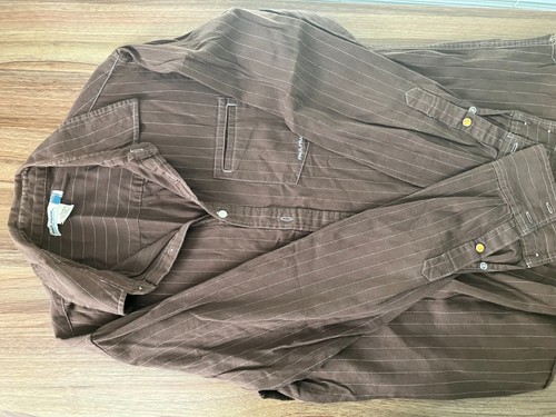 Paul Frank – Men – L – Brown Cotton Button-Down Shirt - Picture 5 of 8