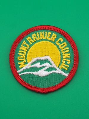 Mount Rainier Council  Sunset Patch BSA Boy Scouts America NEW 2''