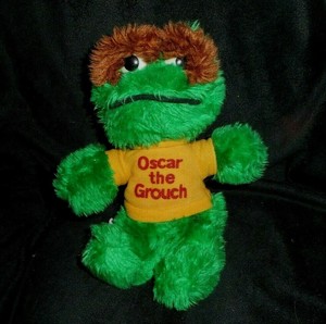 oscar the grouch stuffed toy