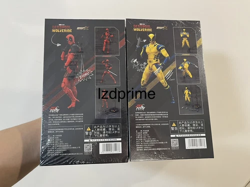 zd toys DEADPOOL & WOLVERINE 1/10 scale action figure set of 2 mcu MARVEL NEU - Bild 3 von 23