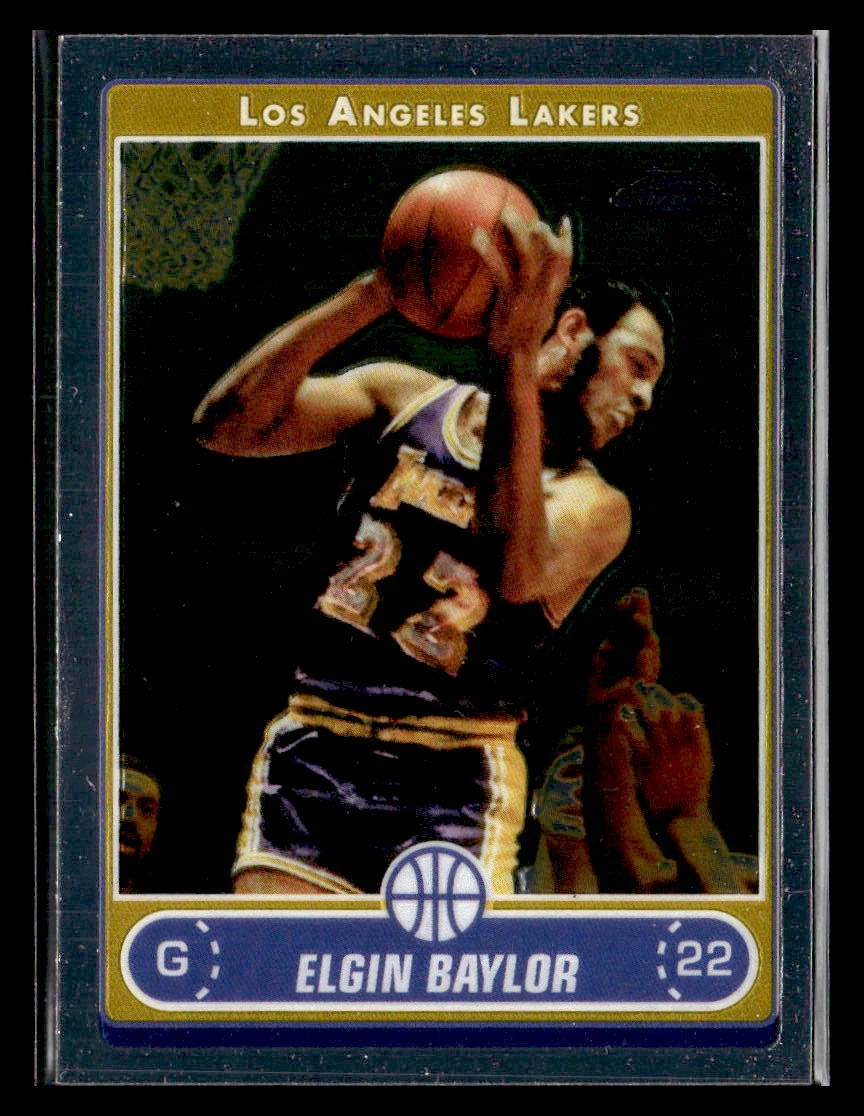 2006-07 Topps Chrome #158 Elgin Baylor