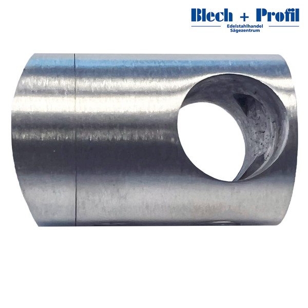 Edelstahl Querstabhalter 12Mm Stabhalter V2A FüR GeläNder 42,4Mm Traversenhalter-image
