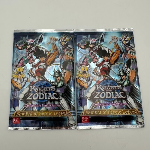 2003 Knights of the Zodiac A New Era of Heroic Legends Lot of 8 Booster Packs