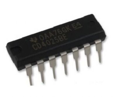 10PCS CD4025BE CD4025 CMOS Triple 3-Input NOR Gate 