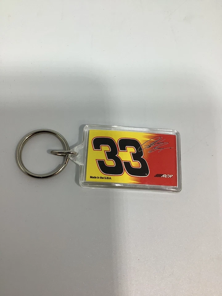 Vintage Cheerios Racing, Clint Bowyer #33, Keychain Made In The USA Foto 4 de 4