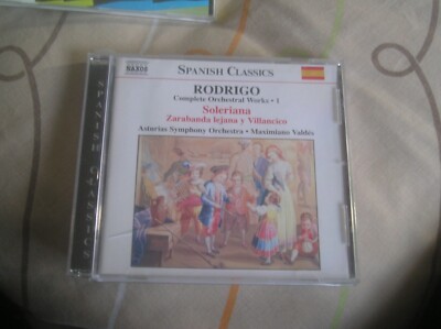 Rodrigo Concerto Madrigal  [Audio CD] Naxos