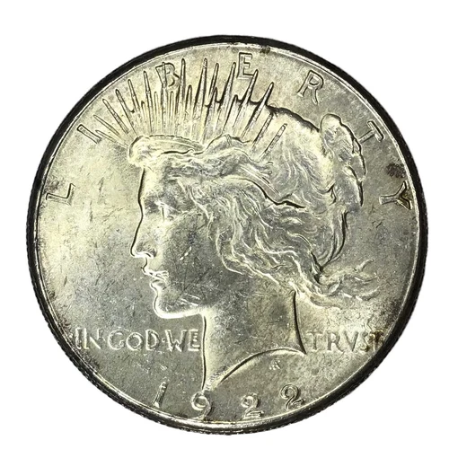 1922-S $1 Peace Dollar BU #