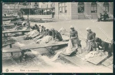 Trento Riva del Garda Lavandaie cartolina QT4221