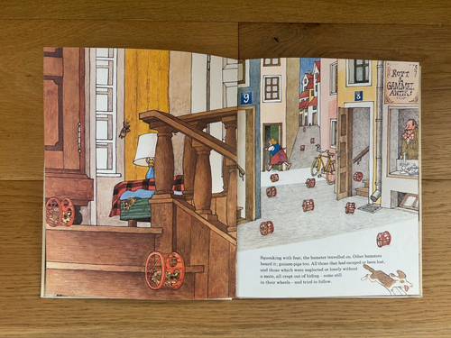 Hamster's Journey by Luis Murschetz 1st UK Edition 1976 Scarce Vintage Hardcover - Picture 6 of 10