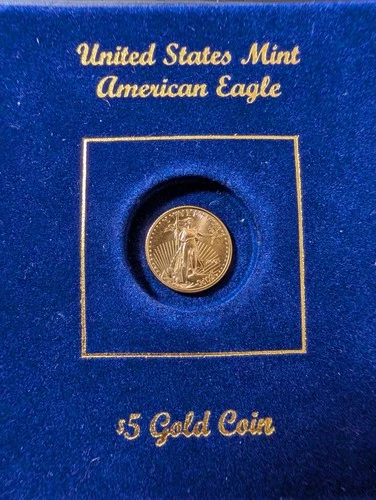 2001 $5 American Gold Eagle 1/10 oz Brilliant Uncirculated