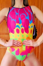 Plum Gymnastics Leotard Adult Extra Large AXL Competition Dance Aerialist NWT