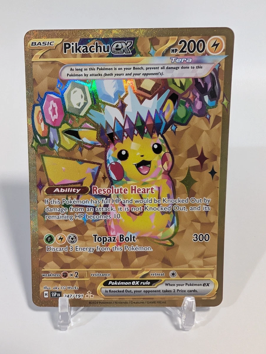 Pikachu Ex 247/191 Sv08: Surging Sparks for sale | eBay