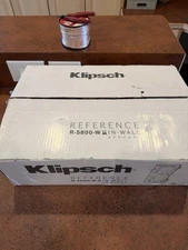 Klipsch R-5800-W-II In-Wall Speaker - White - New