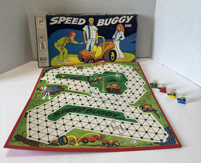 Speed Buggy Vintage 1973 Milton Bradley Game #4412 Scooby Do