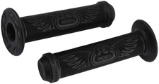 SE Racing WINGS open end BMX bicycle grips with bar ends 135mm BLACK