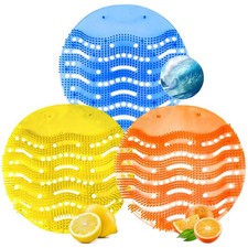 Urinal Screen Deodorizer, 12 Pack Urinal Cakes Bulk Scented Anti-Splash, Urin...