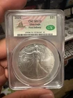 2025 $1 American Silver Eagle CAC MS70 First Delivery (Don’t Tread On Me) Label