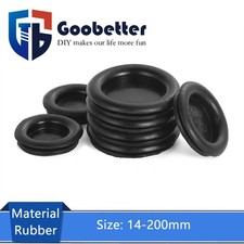 Blanking Grommets Rubber Grommet Closed Gromet Blind Plug Bung Bungs 14mm-200mm