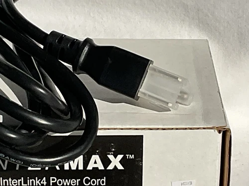Maxim Lighting CounterMax MXInterLink4 72' Power Cord Black - 87880BK - Picture 4 of 5