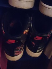 Nike Air Force 1 07 High Black Floral