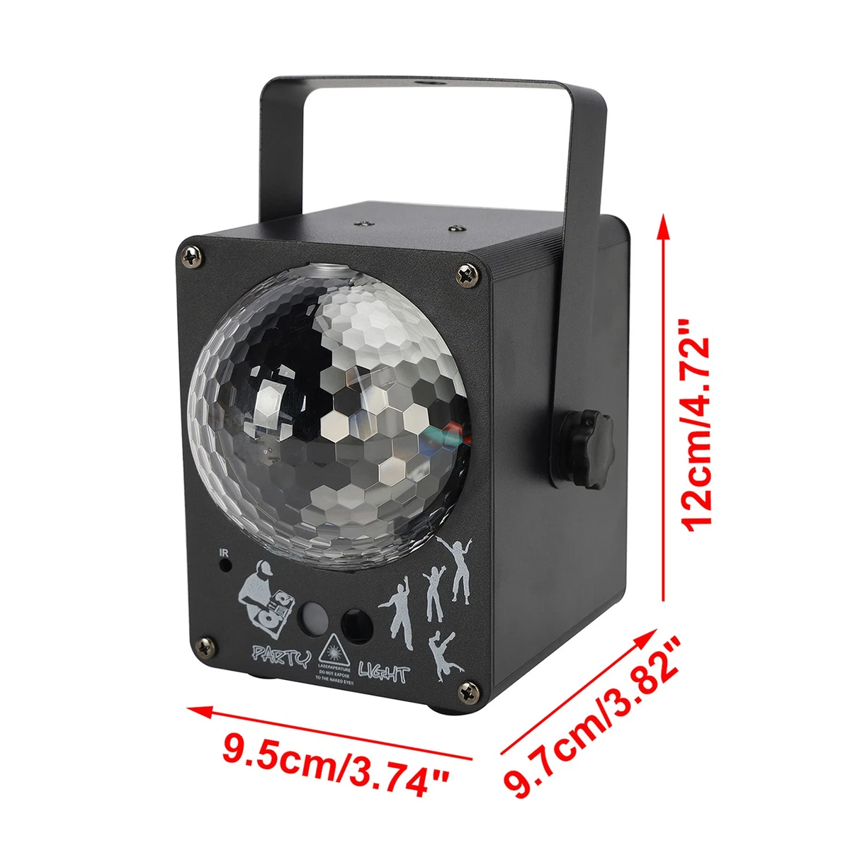 Luz láser LED luces RGB 60 modelos bola mágica iluminación escénica disco fiesta#