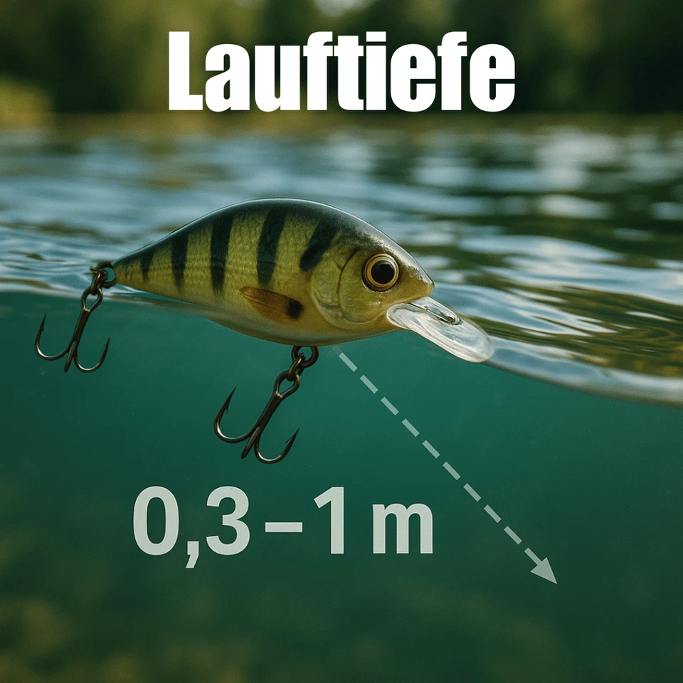 ✅ELBFANG CRANKBAIT WOBBLER KUNSTKÖDER SET | ANGEL KÖDER ZUM HECHT BARSCH ANGELN - Bild 3 von 4