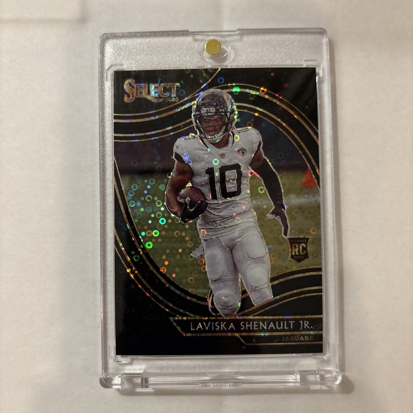 2020 Panini Select One Of One Field Level Laviska Shenault Jr. Disco Prizm