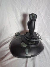 Microsoft Sidewinder Precision Pro Flight Stick Joystick PC Game Port Connector