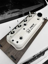 Honda Almond White Valve Cover Key Hanger Coat rack