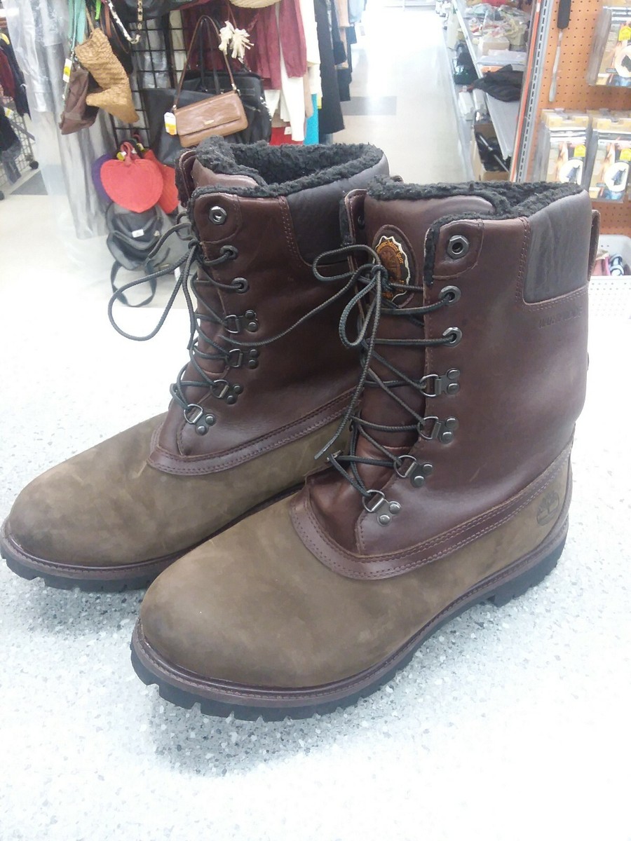 TIMBERLAND LEATHER WINTER LUG BOOTS # 47569. Men display picture 3