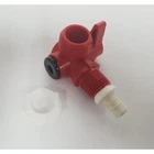 Ayrlett 1/4 Turn Stop Valve w PEX Connection 2183 Red