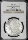 1885-P $1 Morgan Silver Dollar NGC MS 63 | McClaren Collection Uncirculated UNC