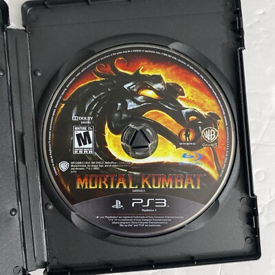 Mortal Kombat Sony Playstation 3 PS3 2011 Disc Only
