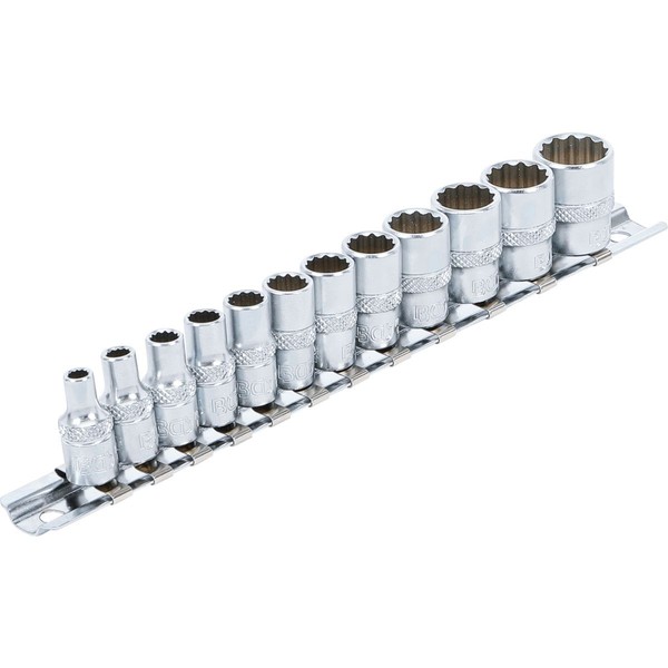 "SteckschlüSsel-Einsatz-Satz ZwöLfkant Zoll Vielzahn Nuss Antrieb 6,3 Mm (1/4\")"-image