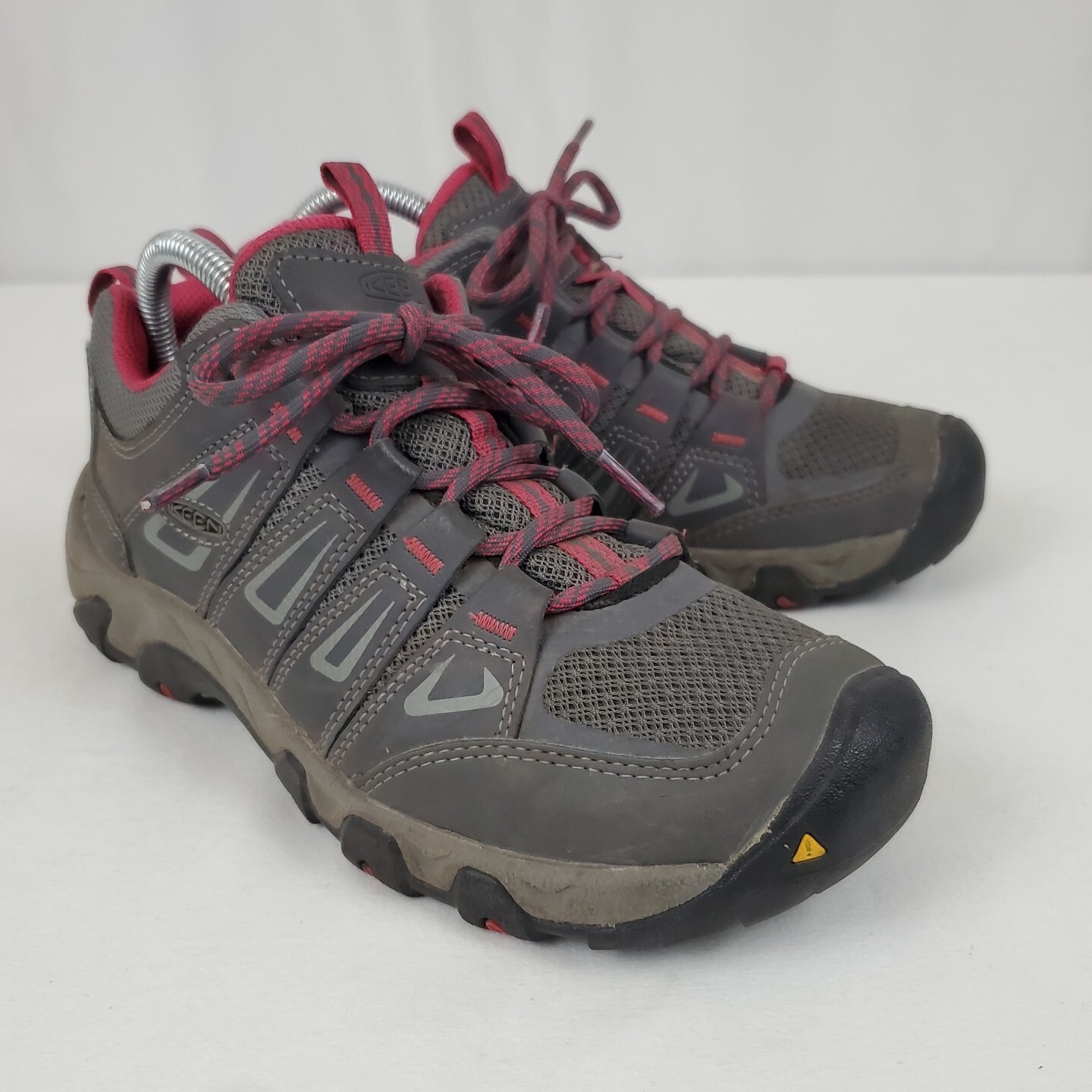 Keen Scarpe Donna Taglia 8 Grigio Rosa Oakridge Stringate Escursionismo Atletico 1015364