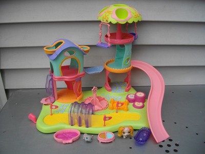 littlest pet shop whirl around playground