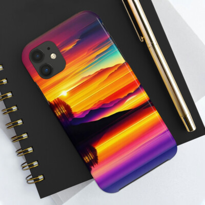 Sunset OasisTough Phone Cases, Case-Mate