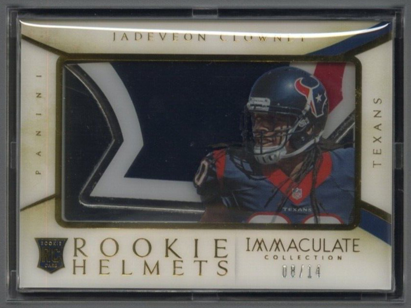 Jadeveon Clowney Panini Immaculate Rookie Helmet Team Logos #RHJC Base