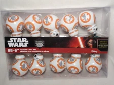 Kurt Adler Star Wars BB-8 Holiday String Lights