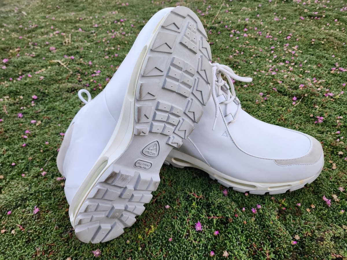 Vintage 2005 Nike Air Max ACG Transpose White Boots Sz 14 Vintage 2005 Nike Air Max ACG Transpose White Boots Sz 14