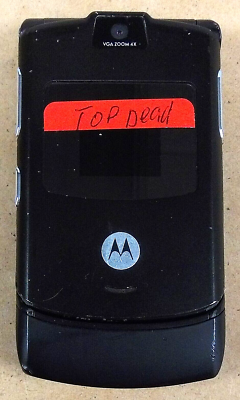 Motorola RAZR V3 - Black and Silver ( GSM ) Cellular Flip Phone | eBay