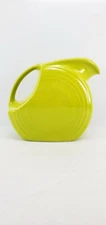 LARGE DISK PITCHER lemongrass FIESTA WARE FIESTA 67 OZ new