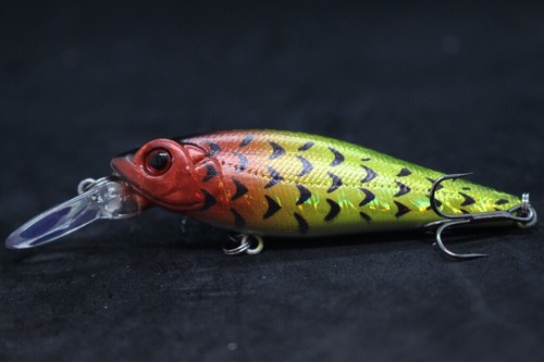 Crankbait Bassangeln 3 2/3 Zoll 7/16 Unzen Minnow Tight Wabble Sinking C723 - Bild 77 von 82